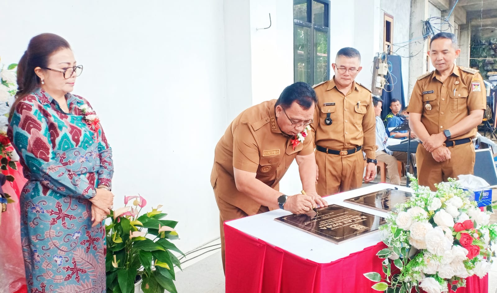 Peresmian Balai Desa Kemang Baru